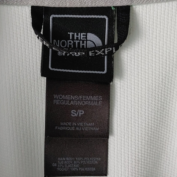 The North Face windbreaker green and white size S - Picture 4 of 12